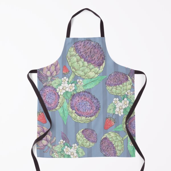 Item preview, Spring Artichoke_blue designed and sold by hahaha-creative.