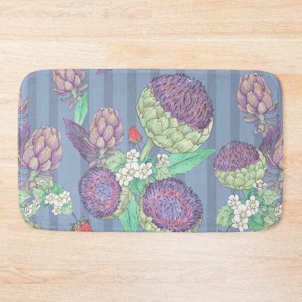 Item preview, Spring Artichoke_blue designed and sold by hahaha-creative.