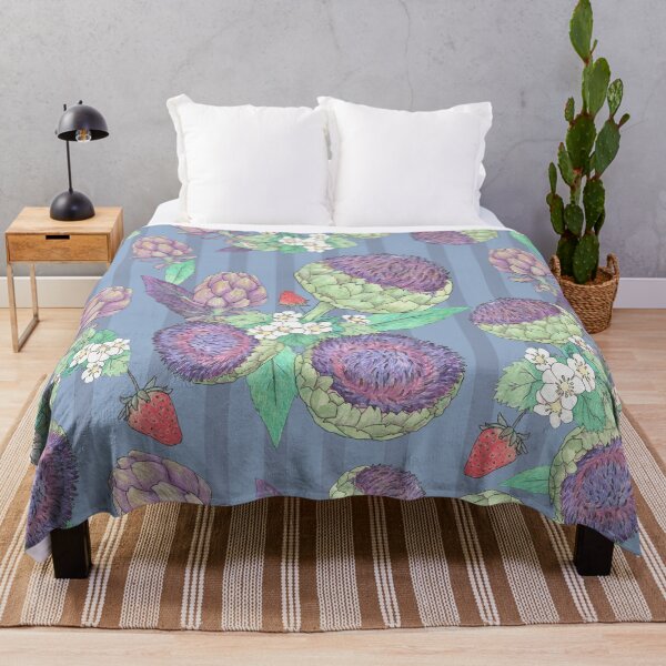 Item preview, Spring Artichoke_blue designed and sold by hahaha-creative.