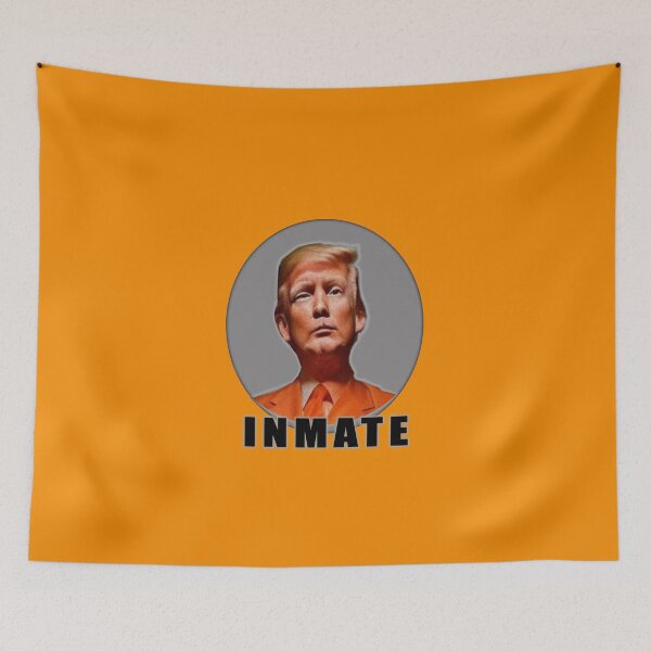 Item preview, INMATE ORANGE JUMPSUIT TRUMP designed and sold by HouseofMinion.