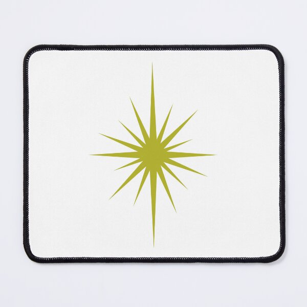 Item preview, Avocado Green Starburst Retro Atomic Era designed and sold by Orchard Berry.