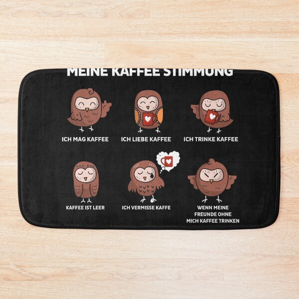 Item preview, Coffee Moods Owl designed and sold by ChrisFeil.