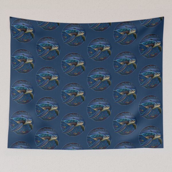 Item preview, Sea Turtle Art designed and sold by soulfulprintss8.