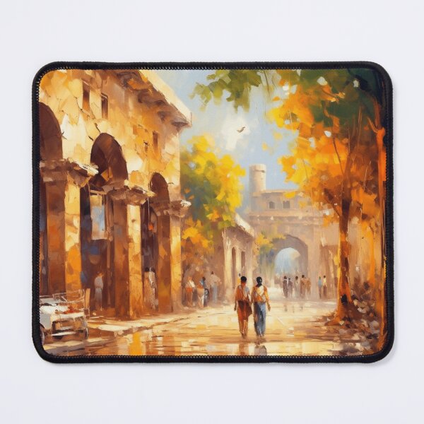 Item preview, A charming quiet street in ancient Rome designed and sold by StudioRedKoala.