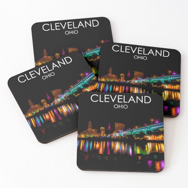 Item preview, Cleveland, Ohio, USA, Print designed and sold by summattodraw.