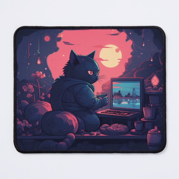 Item preview, Cat in his shelter at sunset designed and sold by RichardDHJ.