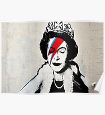 Banksy, Königin Poster