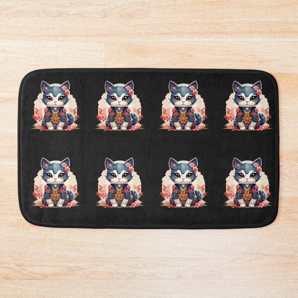 Item preview, Cute Japanese Carton Style Cat - Lucyna designed and sold by MarcinCollie.