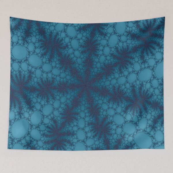 Item preview, Sparkling Blue Fractal designed and sold by natnat7w.