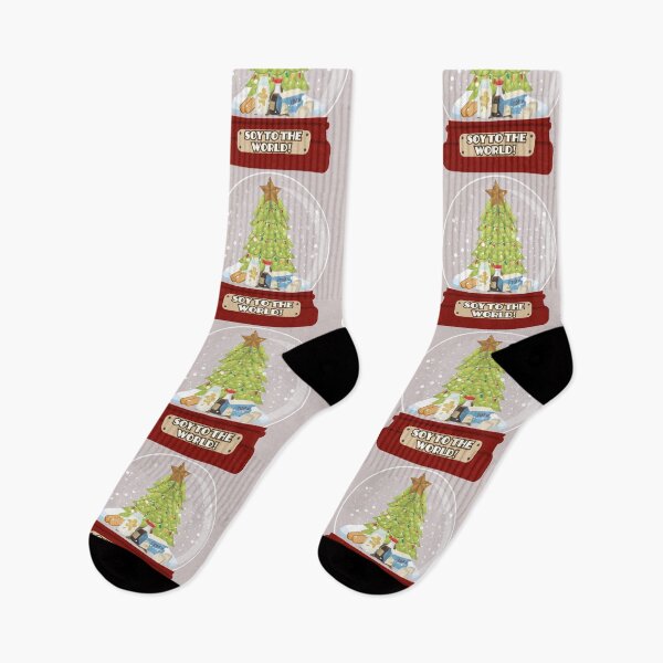 Item preview, Soy to the World - Very Vegan Christmas designed and sold by Hear4theEars.