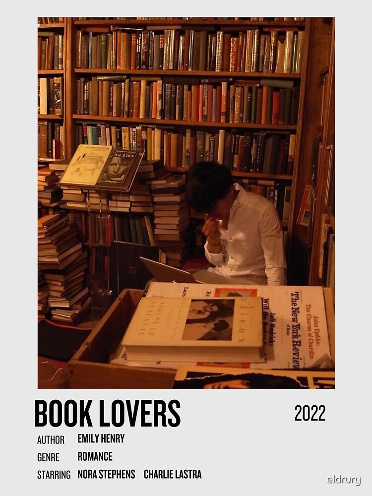 Book Lovers Aesthetic Emily Henry Sticker for Sale by eldrury