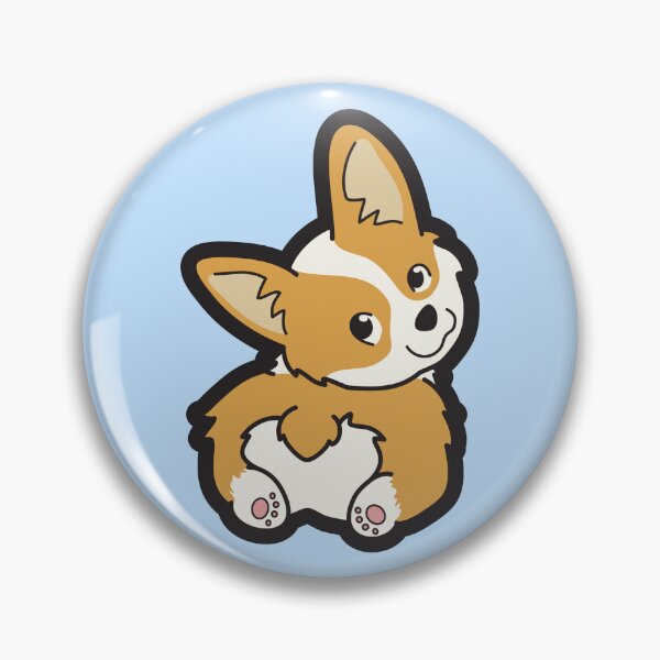 Item preview, Doggo Butt - Cute Corgi designed and sold by ZigerBlitz.