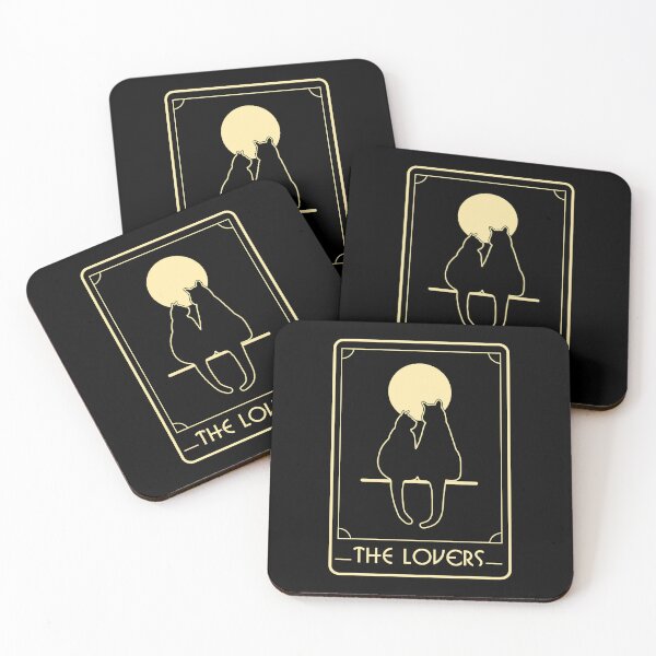 Item preview, Copia de Tarot The Lovers Cats Edition designed and sold by StudioNola.