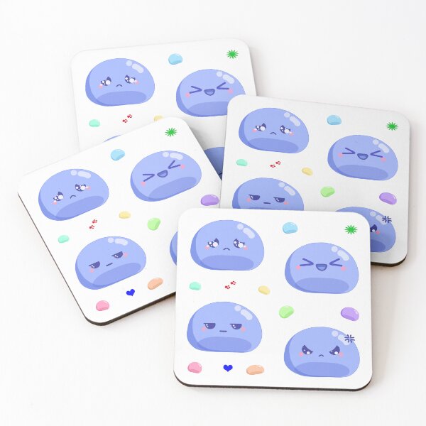 Item preview, Slime Expression Sticker Pack designed and sold by Andy-Style.