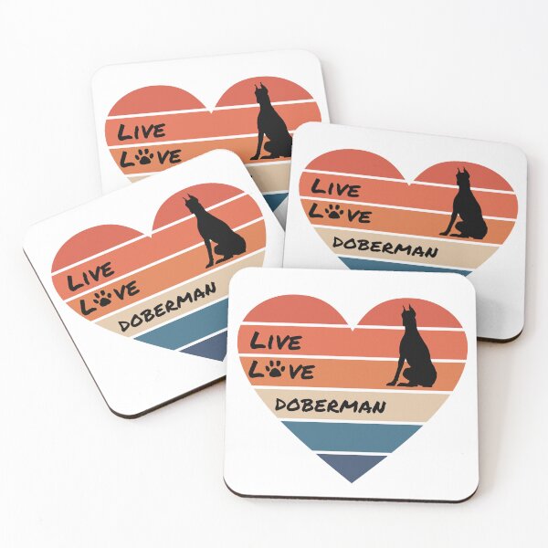 Item preview, Live Love Doberman designed and sold by BeagleDesigns.