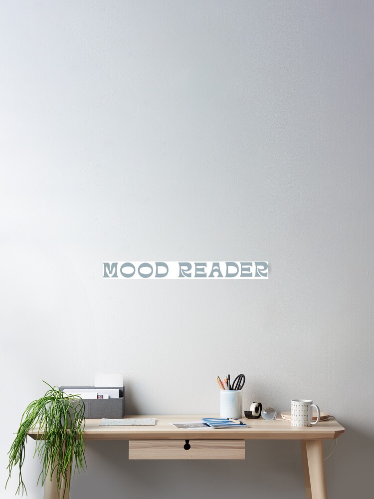 Thumbnail 2 of 3, Poster, Mood Reader (blue) designed and sold by Basic-Books.