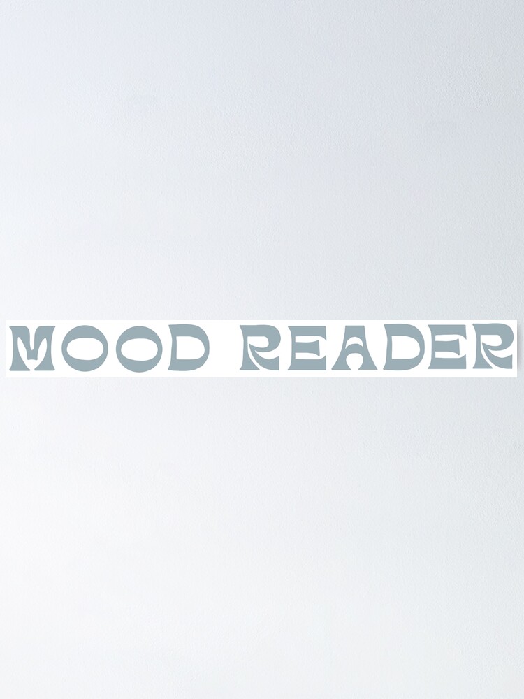 Thumbnail 1 of 3, Poster, Mood Reader (blue) designed and sold by Basic-Books.