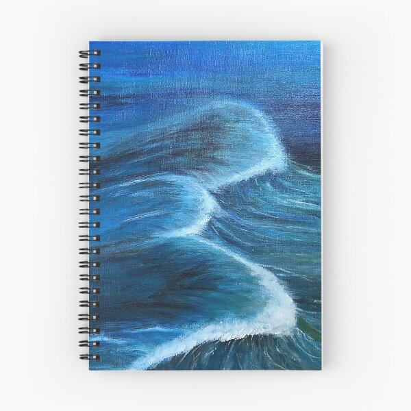 Item preview, wave painting designed and sold by Agapeart111.