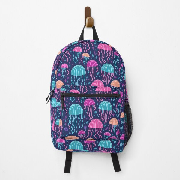 Item preview, dark background with graphics of colorful octopuses designed and sold by jkrphoto.