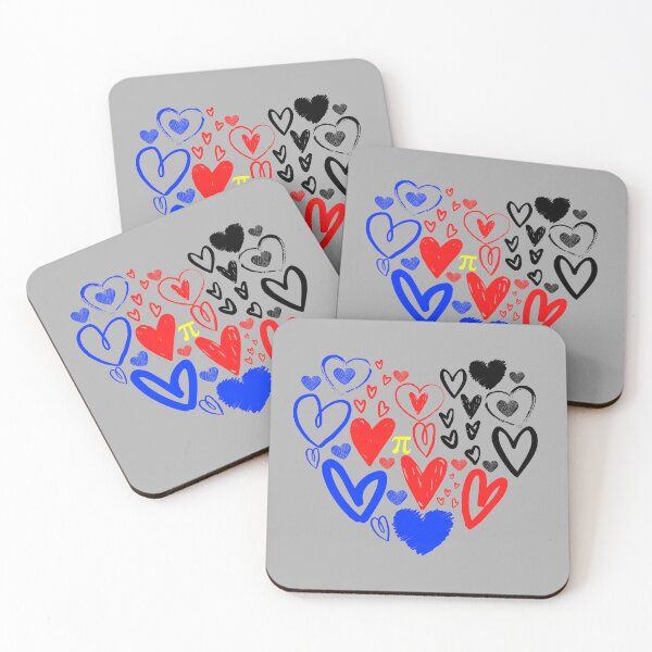 Item preview, Valentines Day Polyamorous Hearts. Polyamory Pride designed and sold by Subtle Pride Shop.