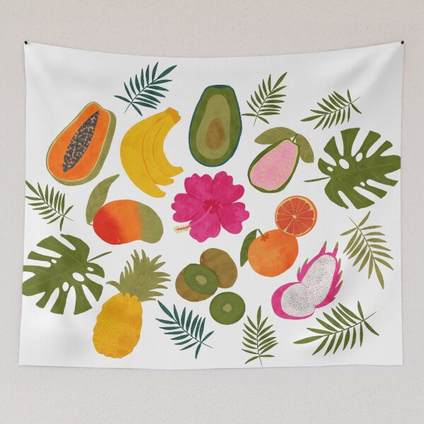 Item preview, Tropical Fruit Paradise designed and sold by maddydoodlesoup.