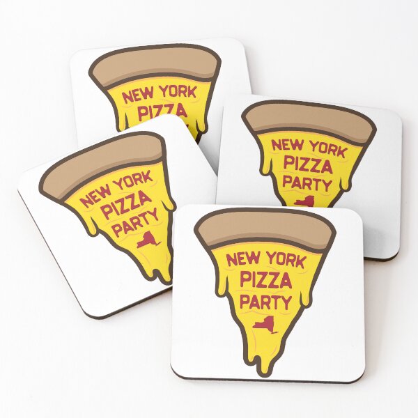Item preview, New York Pizza Party - NYC Cheese Slice designed and sold by MarkFiveDesign.