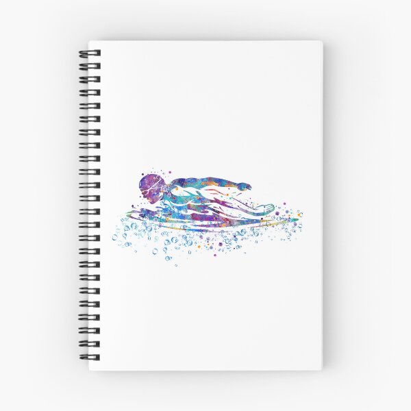 Item preview, Boy Swimming Breaststroke Watercolor Sport Gift designed and sold by LotusGifts.