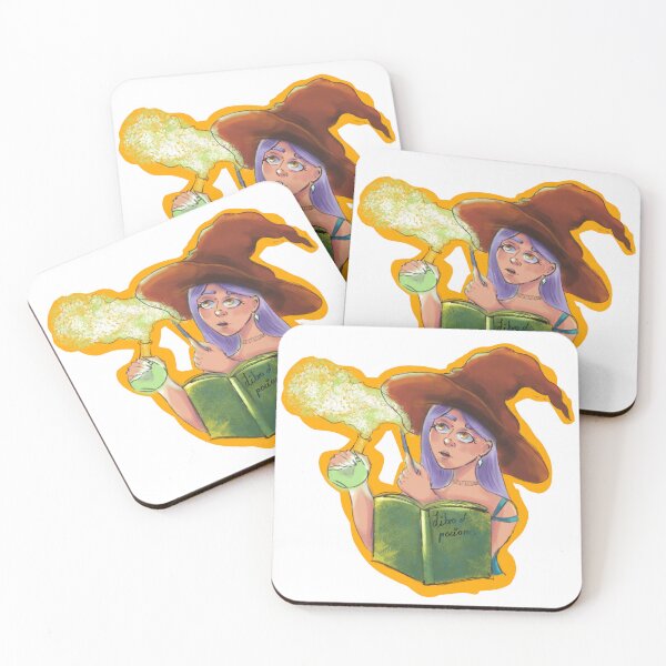 Item preview, witch making potions designed and sold by Pamela Andana.