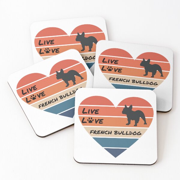 Item preview, Live Love French Bulldog designed and sold by BeagleDesigns.