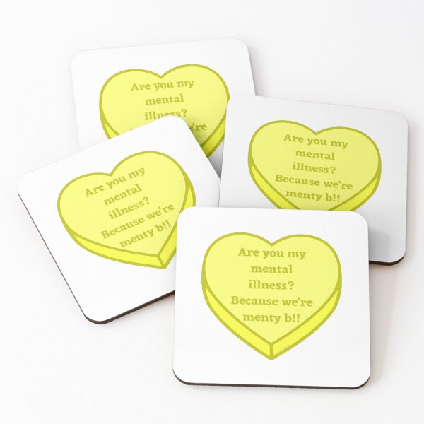 Item preview, Yellow Menty B Conversation Heart Candy designed and sold by armontheroad.