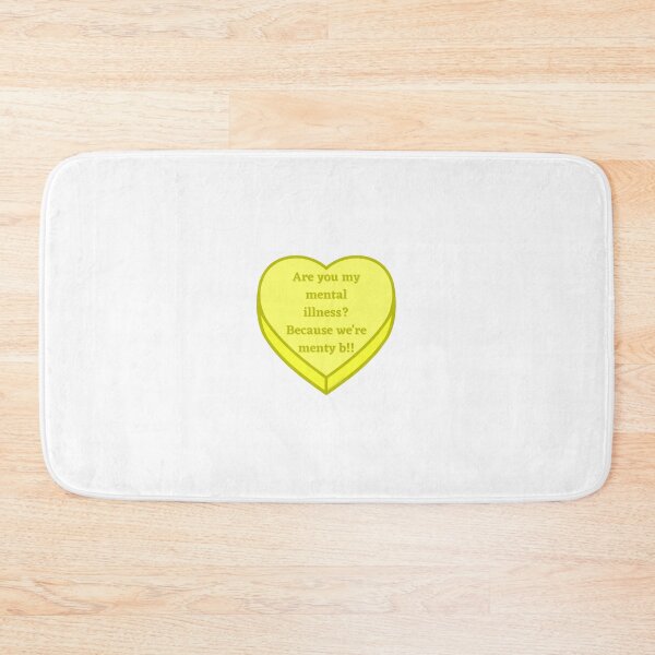 Item preview, Yellow Menty B Conversation Heart Candy designed and sold by armontheroad.