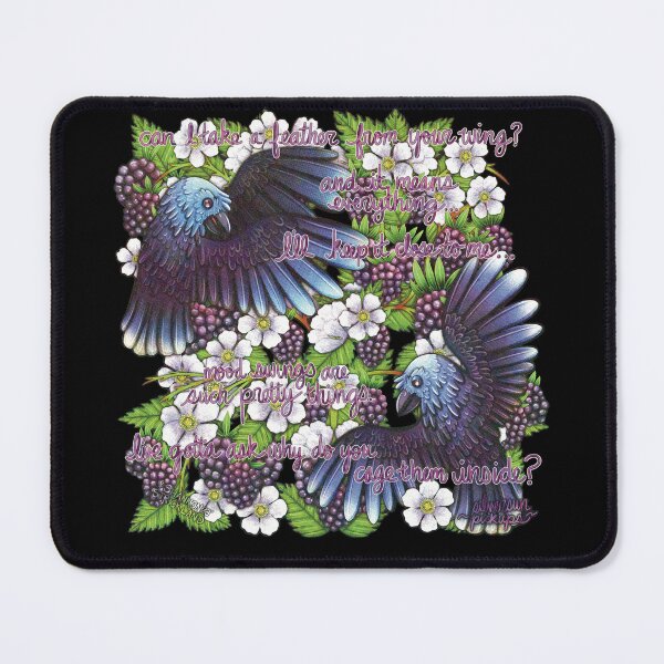 Item preview, Ravens & Blackberries designed and sold by silveryweb.