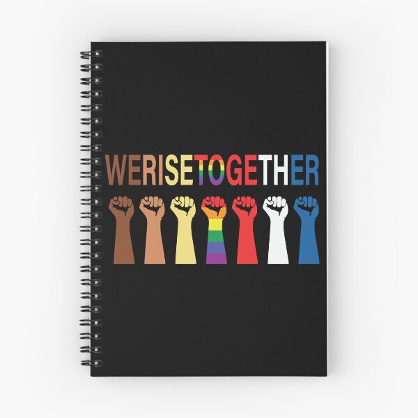 Item preview, We Rise Together. LGBTQ Pride designed and sold by Subtle Pride Shop.