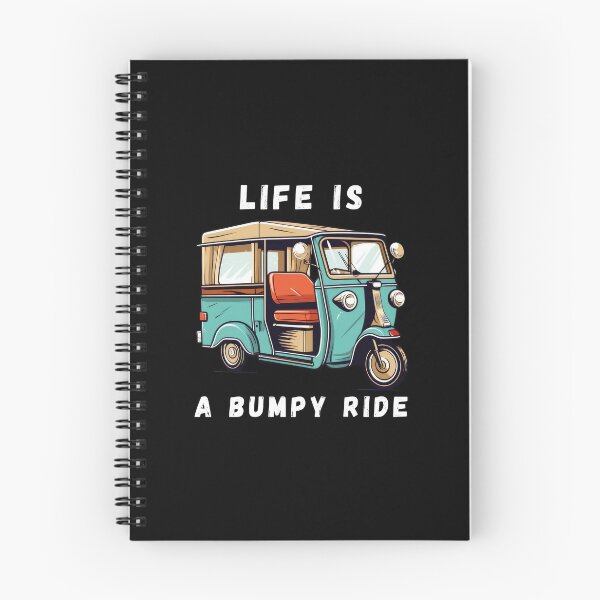Item preview, "Life is a Bumpy Ride" Tuk Tuk funny auto rickshaw rickshaw designed and sold by mgoo.