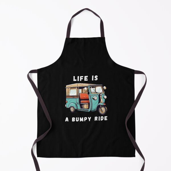 Item preview, "Life is a Bumpy Ride" Tuk Tuk funny auto rickshaw rickshaw designed and sold by mgoo.