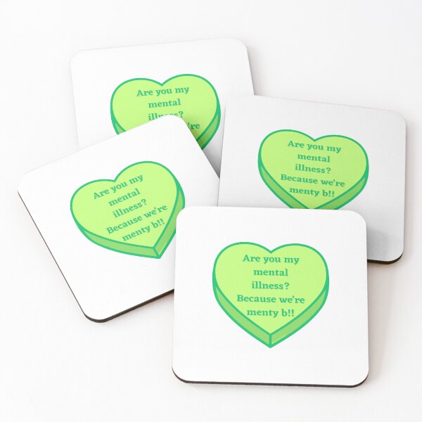 Item preview, Green Menty B Conversation Heart Candy designed and sold by armontheroad.