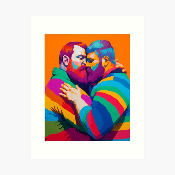 Item preview, Gay Lovers designed and sold by ai4bears.