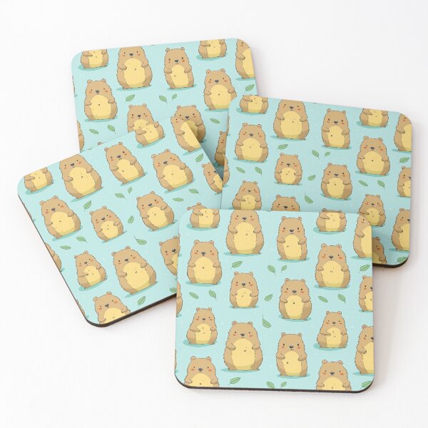 Item preview, Cute cartoon quokka pattern designed and sold by Pinkbirdie.