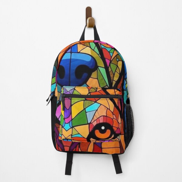 Item preview, Stained Glass Dog Pattern designed and sold by Desfix.