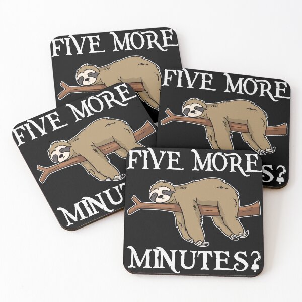 Item preview, Five more minutes funny sloth design designed and sold by Acim0.