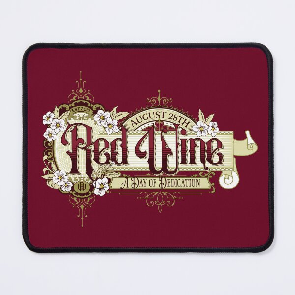 Item preview, Vintage Sign Red Wine Day designed and sold by HolidayBug.