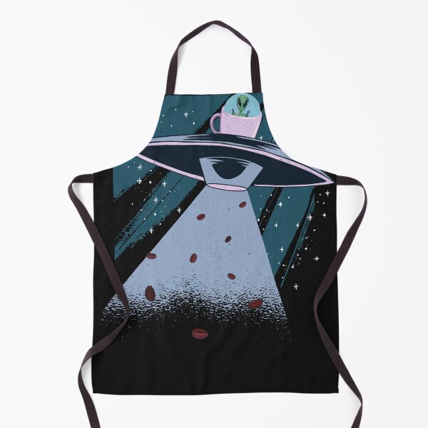 Item preview, Alien, Ufo and Coffee - Funny designed and sold by ChrisFeil.