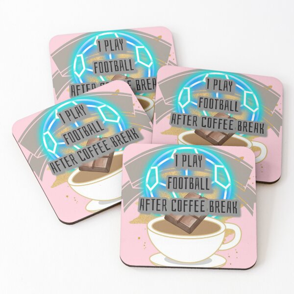 Item preview, I play football after coffee break designed and sold by AWADHESH  CHAURASIA.