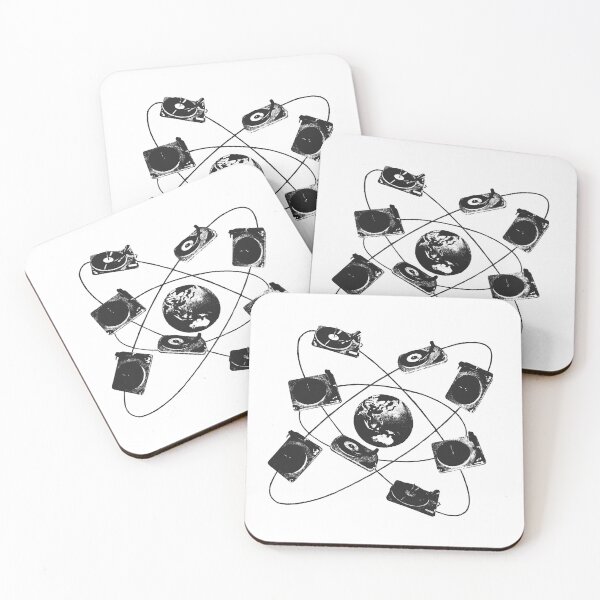 Item preview, Record player atom design retro vintage  designed and sold by analogue_rock.
