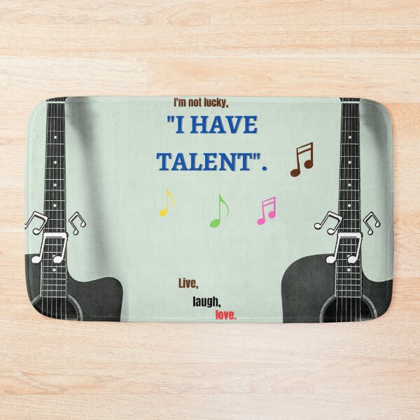 Item preview, I´m not lucky, "I have Talent".  designed and sold by Fernandavaladao.