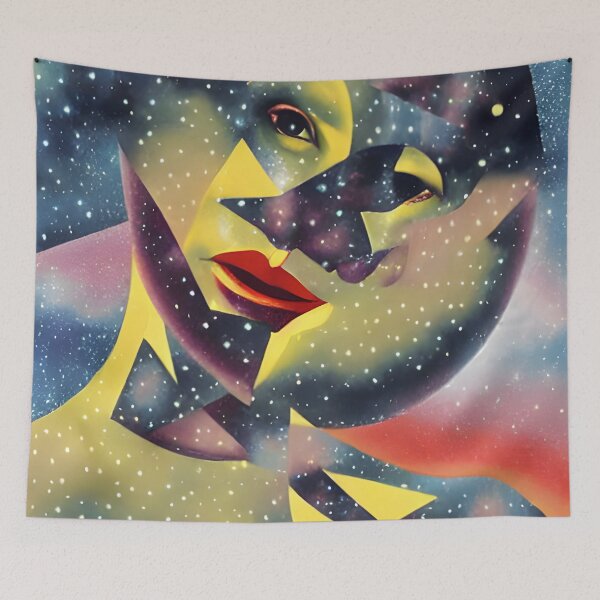 Item preview, Galaxy in the style of famous art No. 2 designed and sold by CRAFTER-MEDIA.