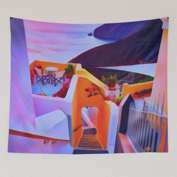 Item preview, Santorini Sunset designed and sold by MYSLc.