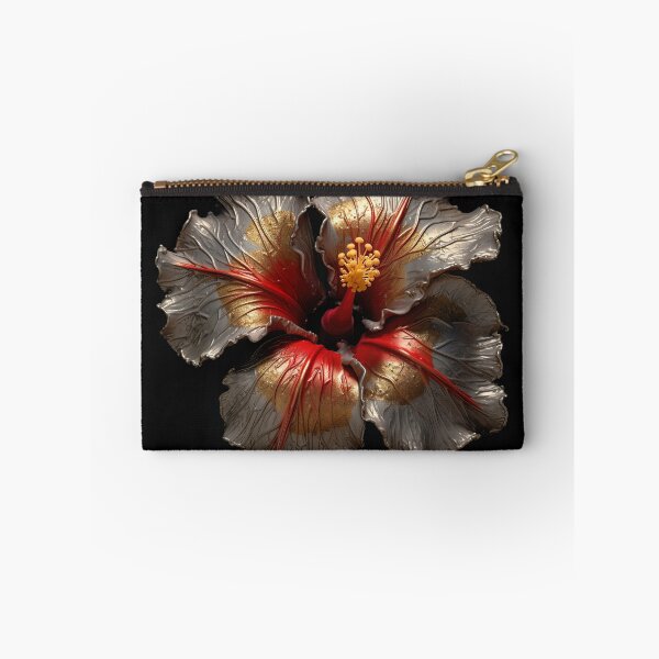 Item preview, Metallic Hibiscus: Gleaming Beauty in Bloom designed and sold by EVA4designs.