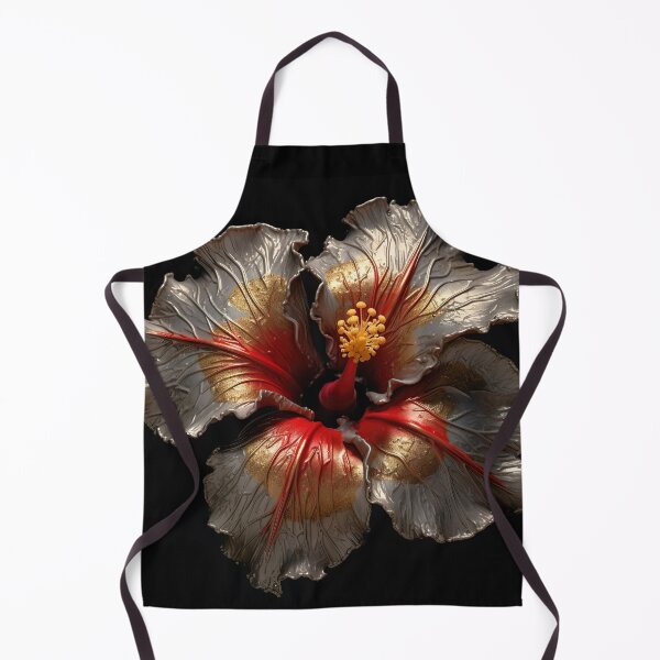 Item preview, Metallic Hibiscus: Gleaming Beauty in Bloom designed and sold by EVA4designs.