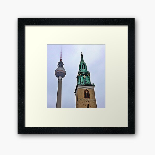 Towers, Berlin, Germany Framed Art Print